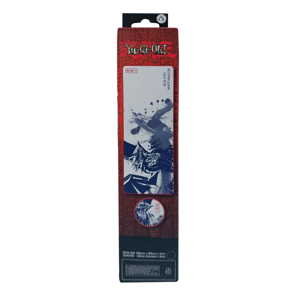Yu-Gi-Oh Desk Pad and Coaster Set – Blue-Eyes White Dragon 3