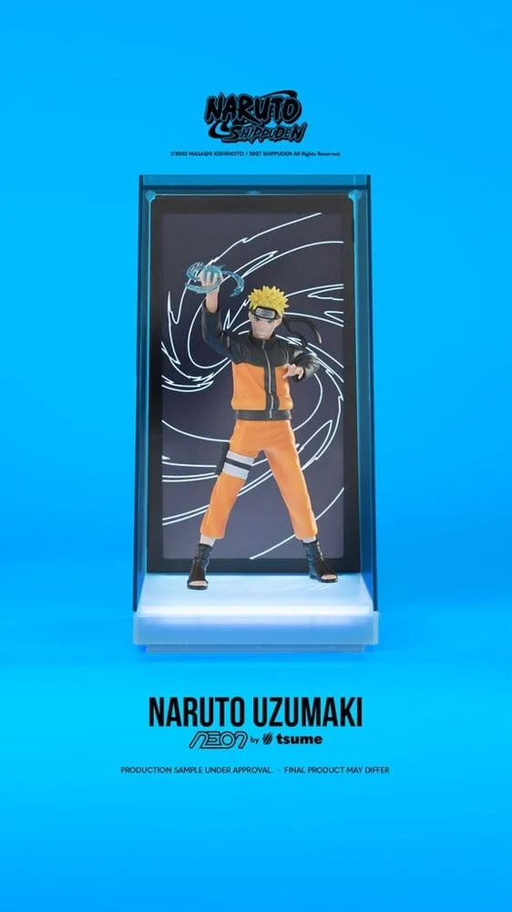 Naruto Statue – Uzumaki Tsume NEON 1:9 Scale 25 cm 3