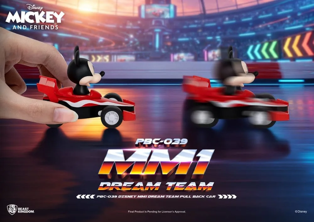 Disney speelgoedauto’s – Mickey Mouse Dream Team 6 stuks 5 cm 2