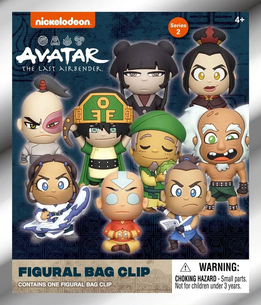 Avatar The Last Airbender Bag Clips – Series 2 Display of 24 3