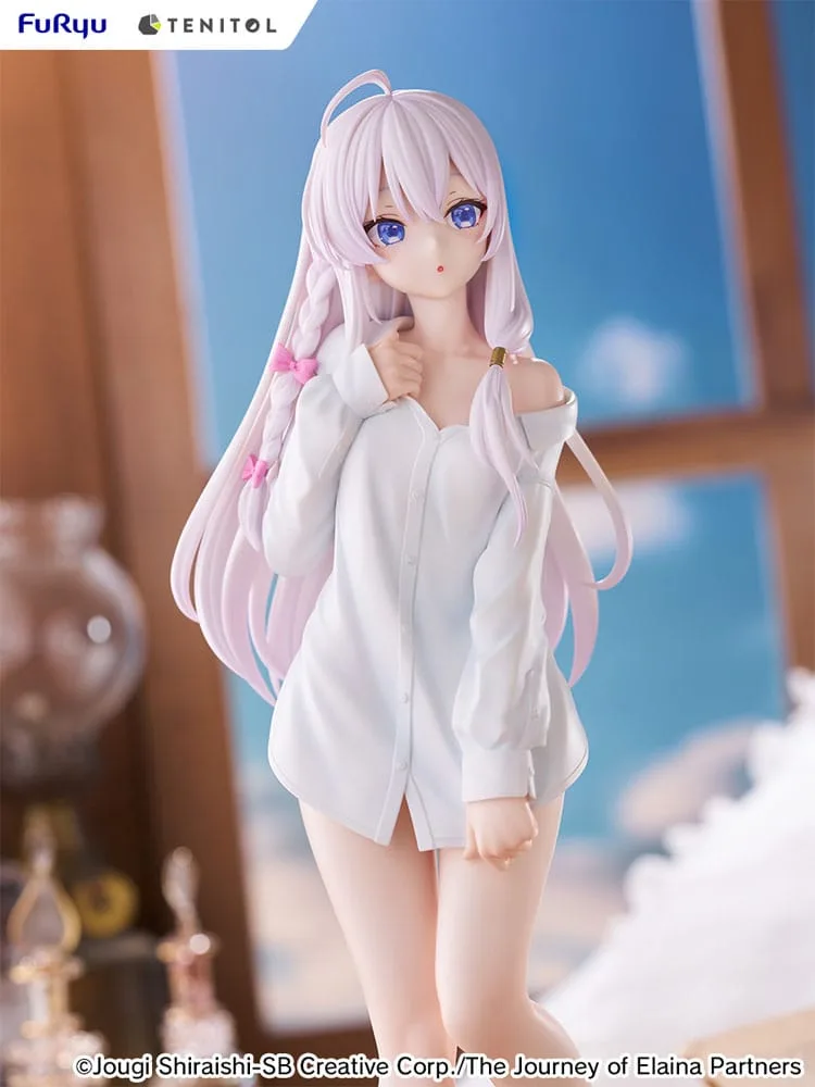 Wandering Witch Statue – Elaina Shirt Version Tenitol Tall 30 cm 9