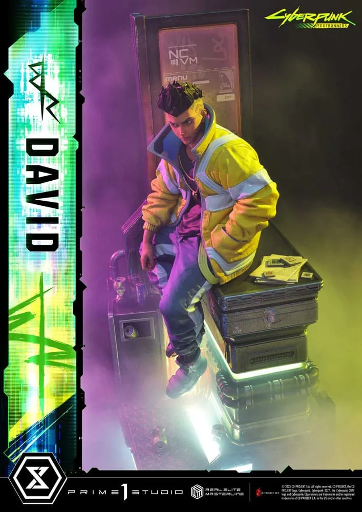 Cyberpunk Edgerunners Statue – David 1/4 Scale 58 cm 20