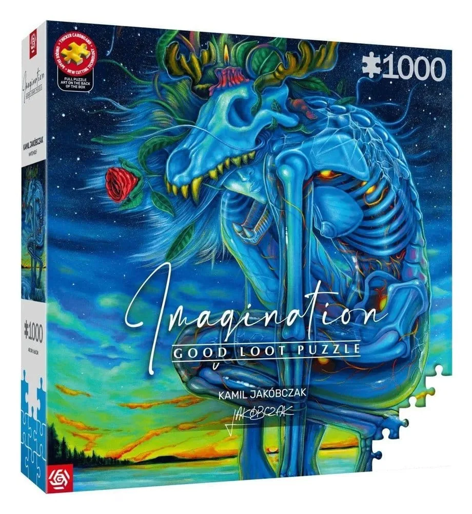 Imagination Series Puzzle – Bialy Wilk 1000 Pieces