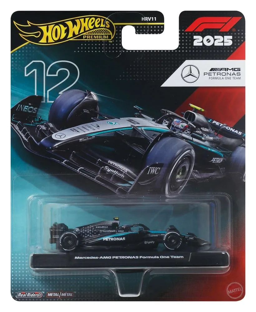 Formula 1 Die-Cast Car – Hot Wheels Mercedes-Benz Driver 2 1/64 2