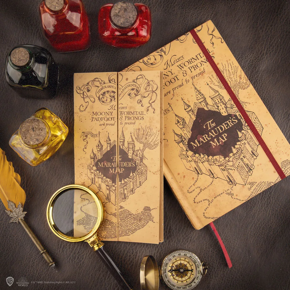 Harry Potter Notebook – Marauder’s Map A5 2