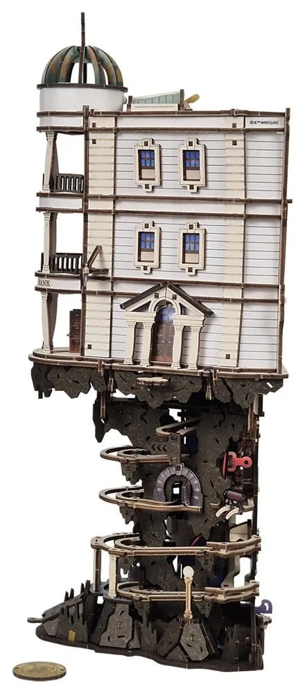 Harry Potter Wooden Model Kit – Gringotts Bank Marble Run 7