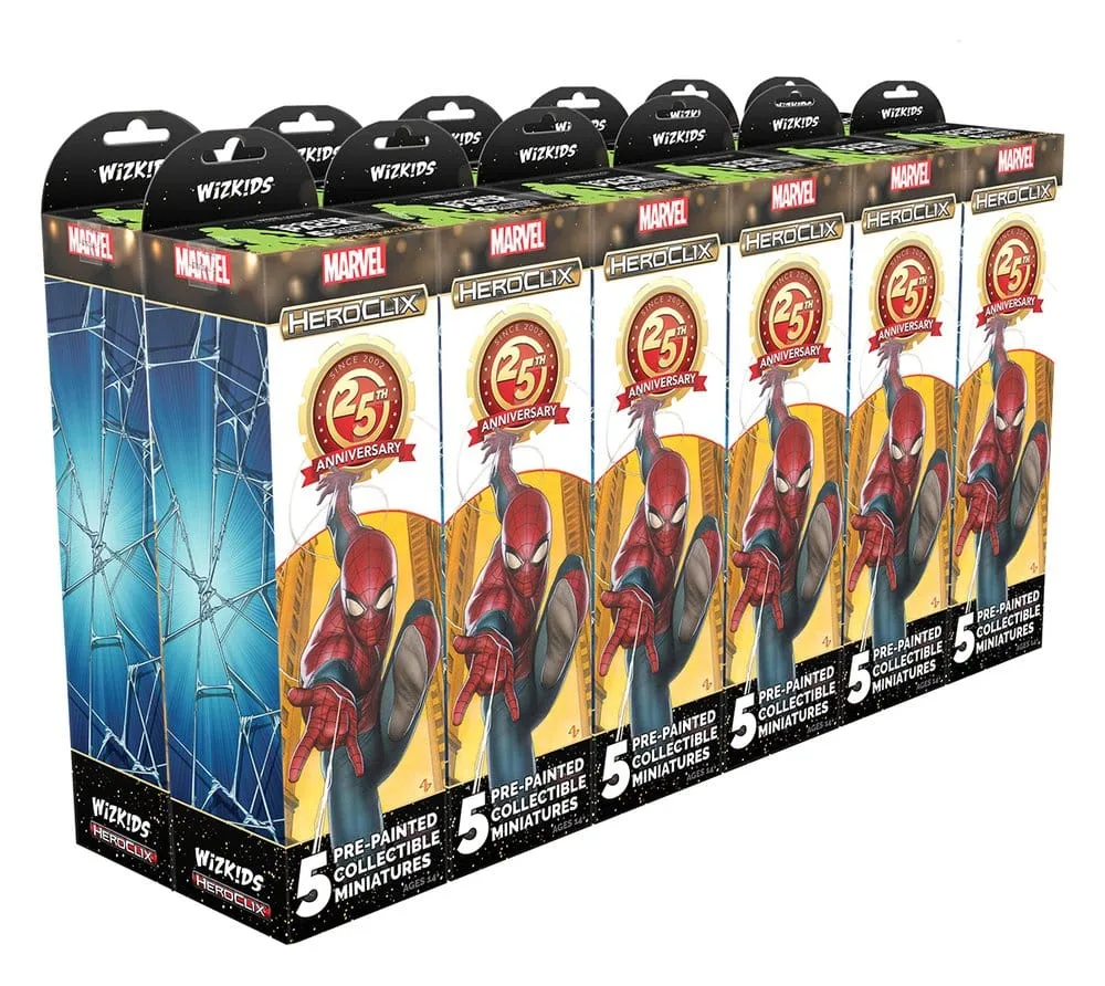Marvel HeroClix Booster Brick – 25th Anniversary 12 Boosters