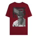 Chainsaw Man T-Shirt – Smile Bordeaux Größe S 1