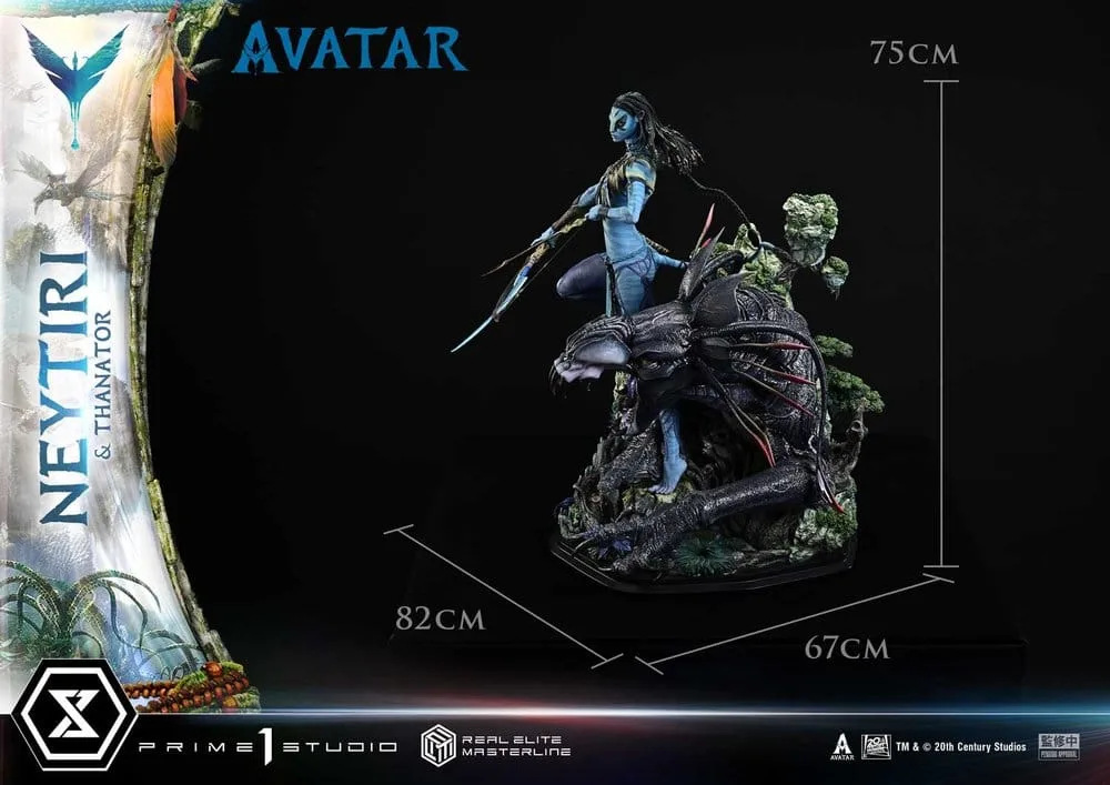 Avatar Statue – Neytiri & Thanator Deluxe 1:4 Scale 75 cm 7