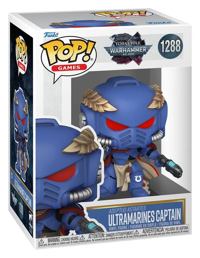 Warhammer 40,000 Pop Figure – Ultramarines Captain 9 cm 2