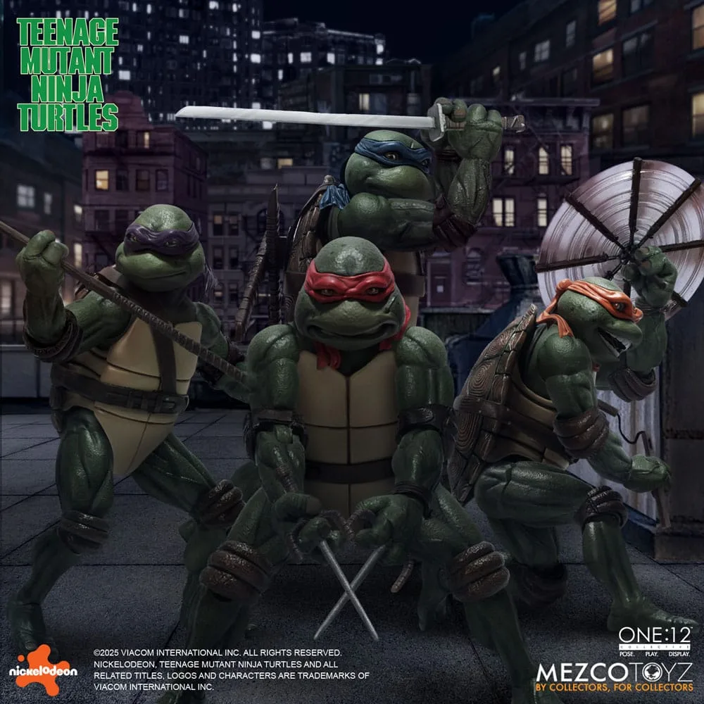 Teenage Mutant Ninja Turtles Figure Set – 1990 Movie 15 cm 13