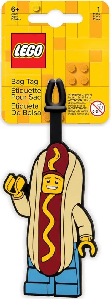 LEGO Bag Charm – Hot Dog Guy 2