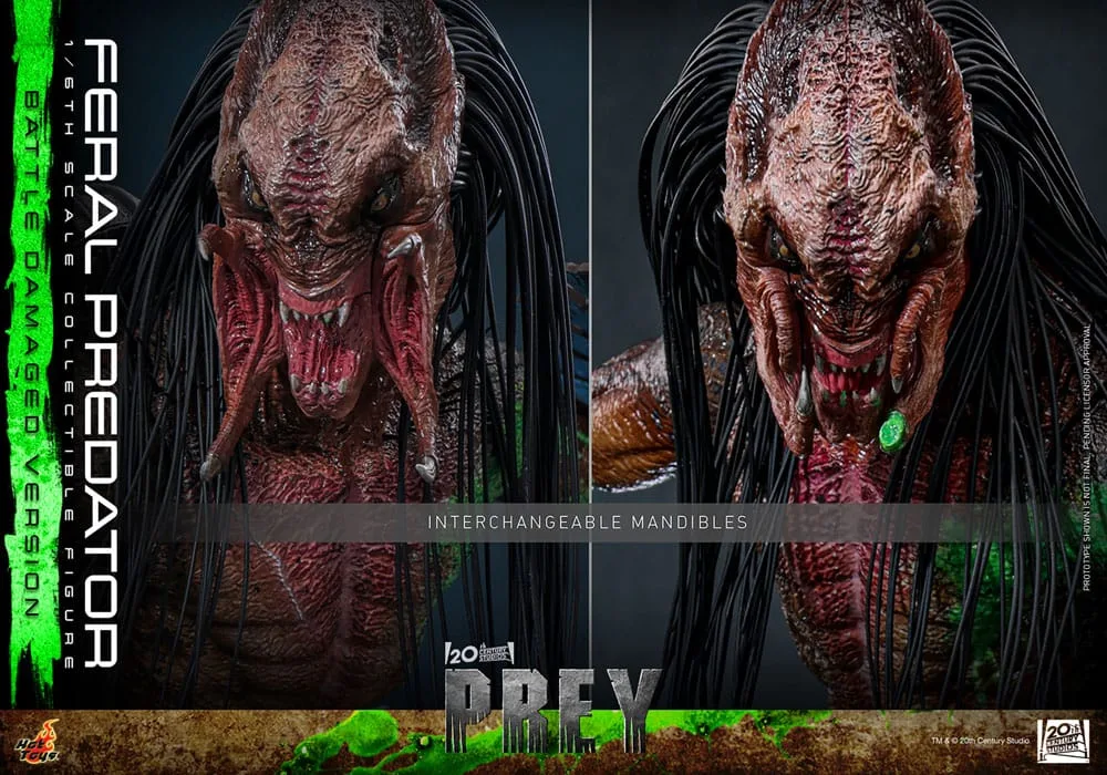 Prey Action Figure – Battle Damaged Feral Predator 37 cm 19