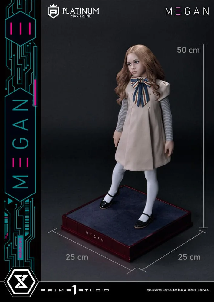 M3GAN Statue – 1/3 Scale AI Doll 50 cm 8