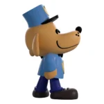Dog Man Vinyl Figure – Smiling Police Officer 12 cm 3