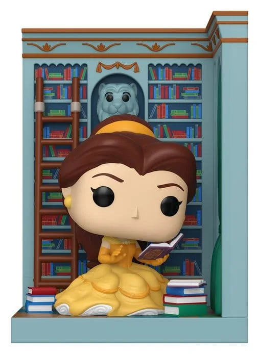 Beauty and the Beast POP Nooks Diorama – Belle in Library 16 cm