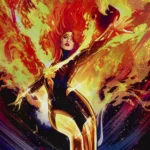 Marvel X-Men Art Print – Phoenix Unframed 61 x 41 cm 4