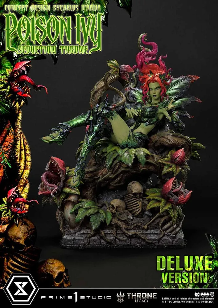 DC Comics Statue – Poison Ivy Seduction Throne Deluxe Bonus 55 cm 1