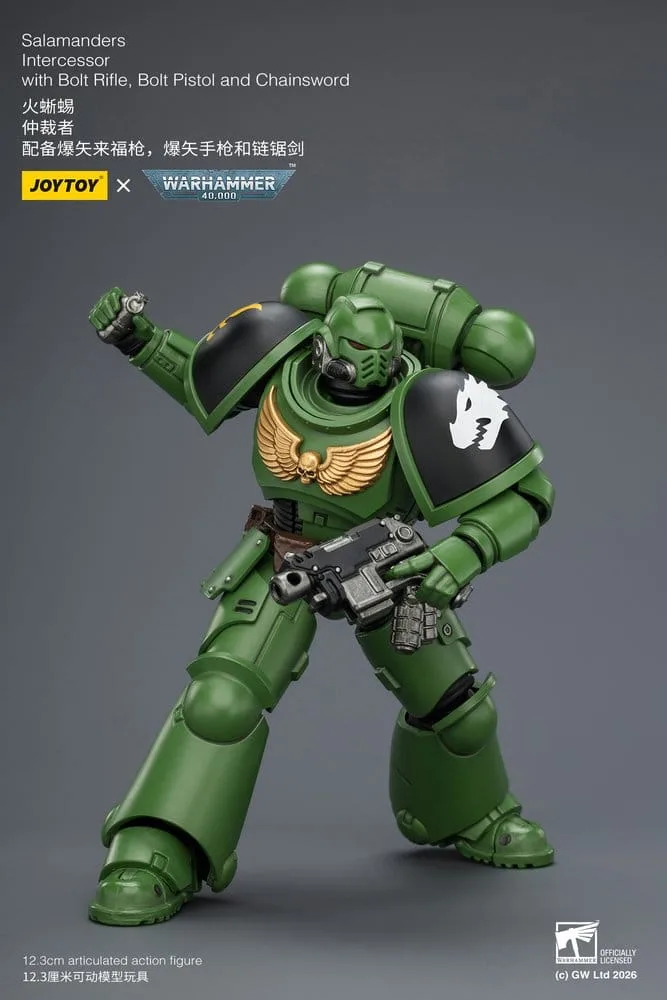 Warhammer 40,000 Action Figure – Salamanders Intercessor 12.3 cm 17