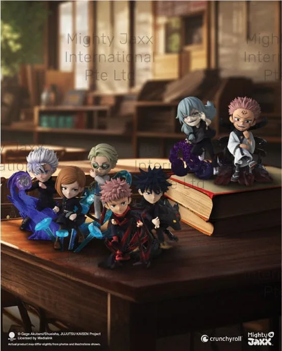 Jujutsu Kaisen vinylfiguren – Battle Ready 6 stuks 10,2 cm 2