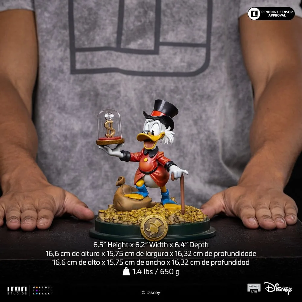 DuckTales Statue – Scrooge McDuck Art Scale 1:10 17 cm 2