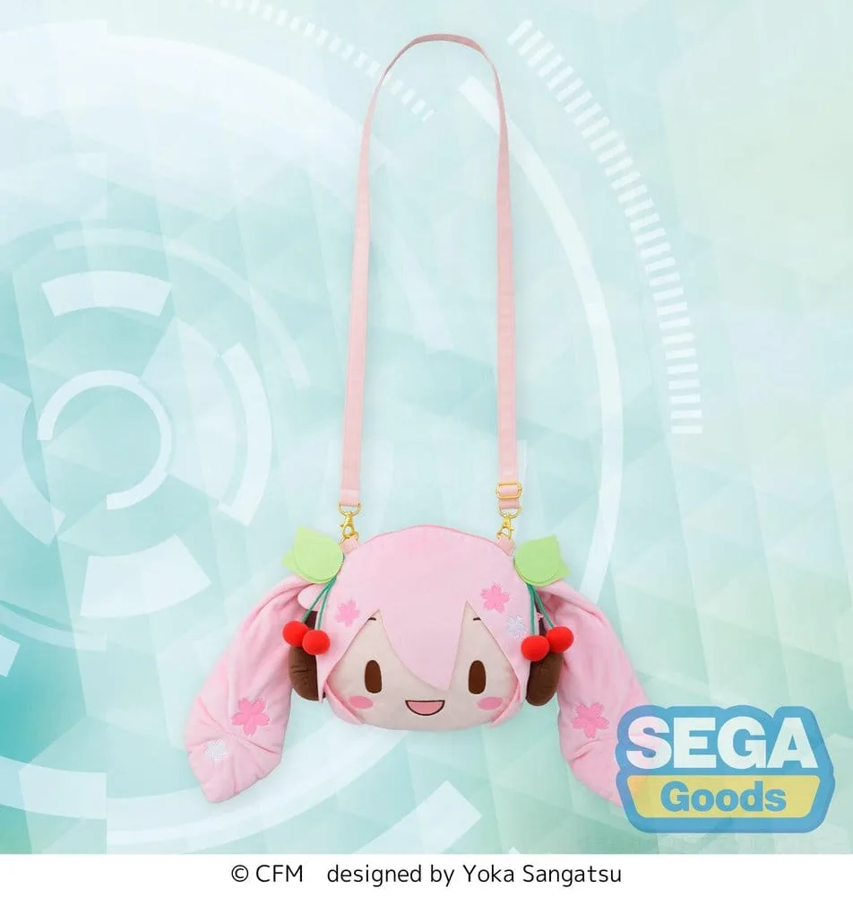 Hatsune Miku Shoulder Bag – Fuwa Petit Sakura Miku Face M