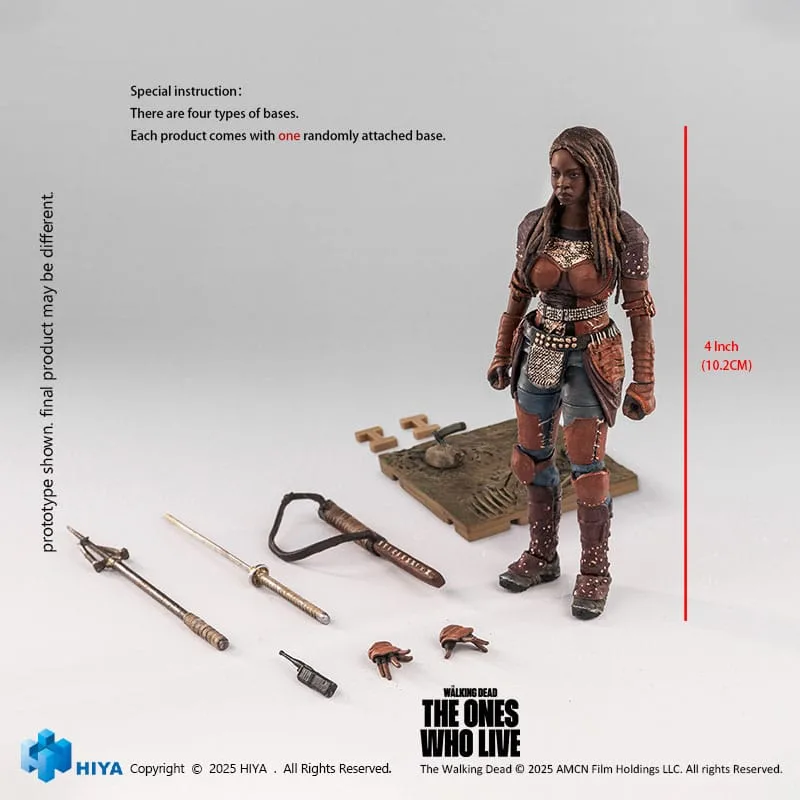 The Walking Dead Action Figure – Michonne Exquisite Mini 10.2 cm 9