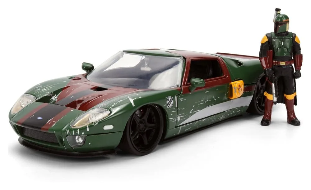 Star Wars Diecast Model – Boba Fett 2005 Ford GT 1/24 Scale