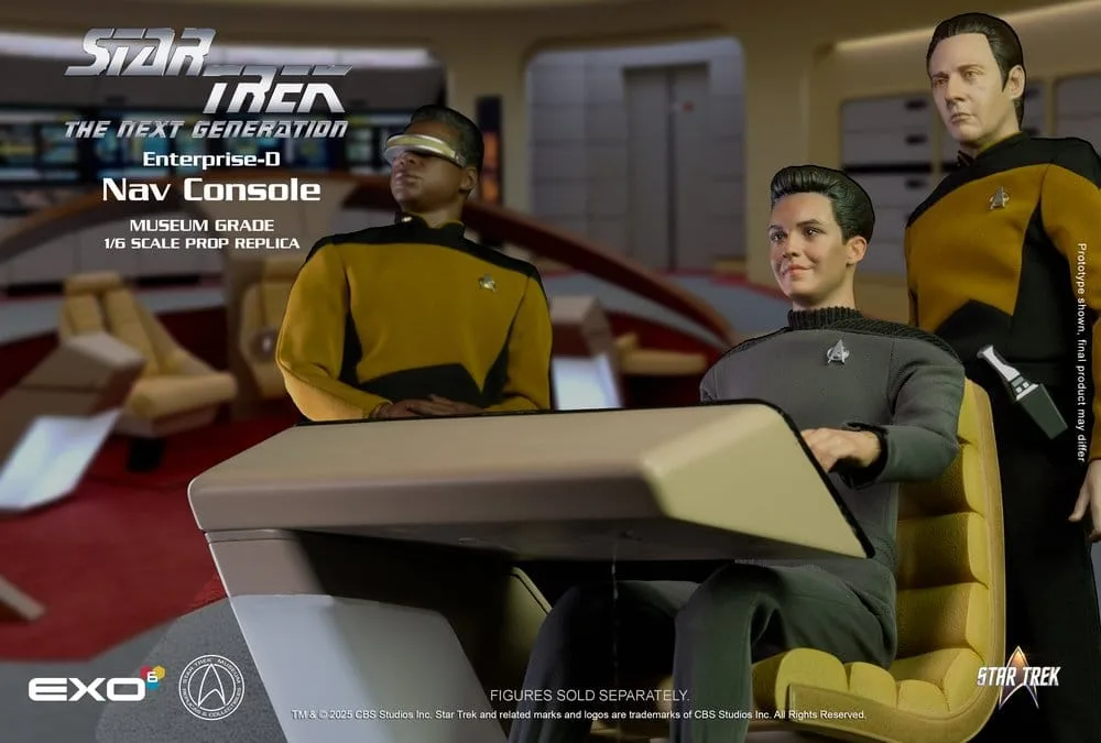 Star Trek Replica Set – Enterprise-D Bridge Consoles 1/6 5