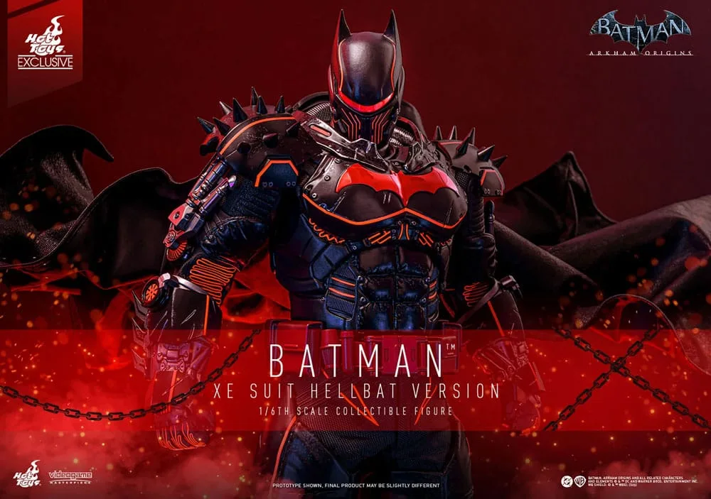 Batman Arkham Origins Actionfigur – XE Suit Hellbat 33 cm 2