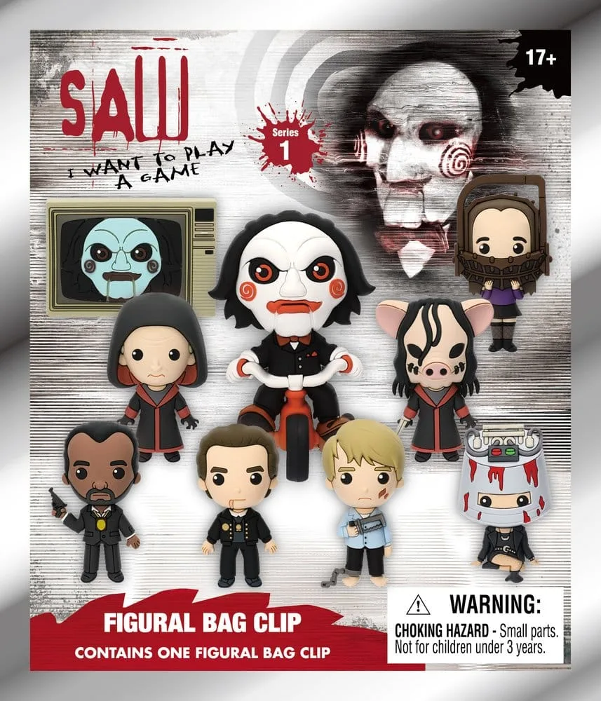 Saw 3D Bag Clip Display – Series 1 24 Blind Bags 3
