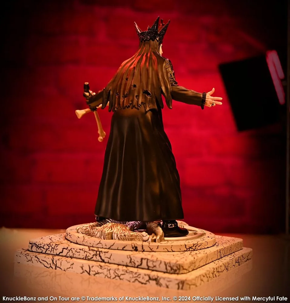 Mercyful Fate Statue – King Diamond III Black Version 22 cm 16