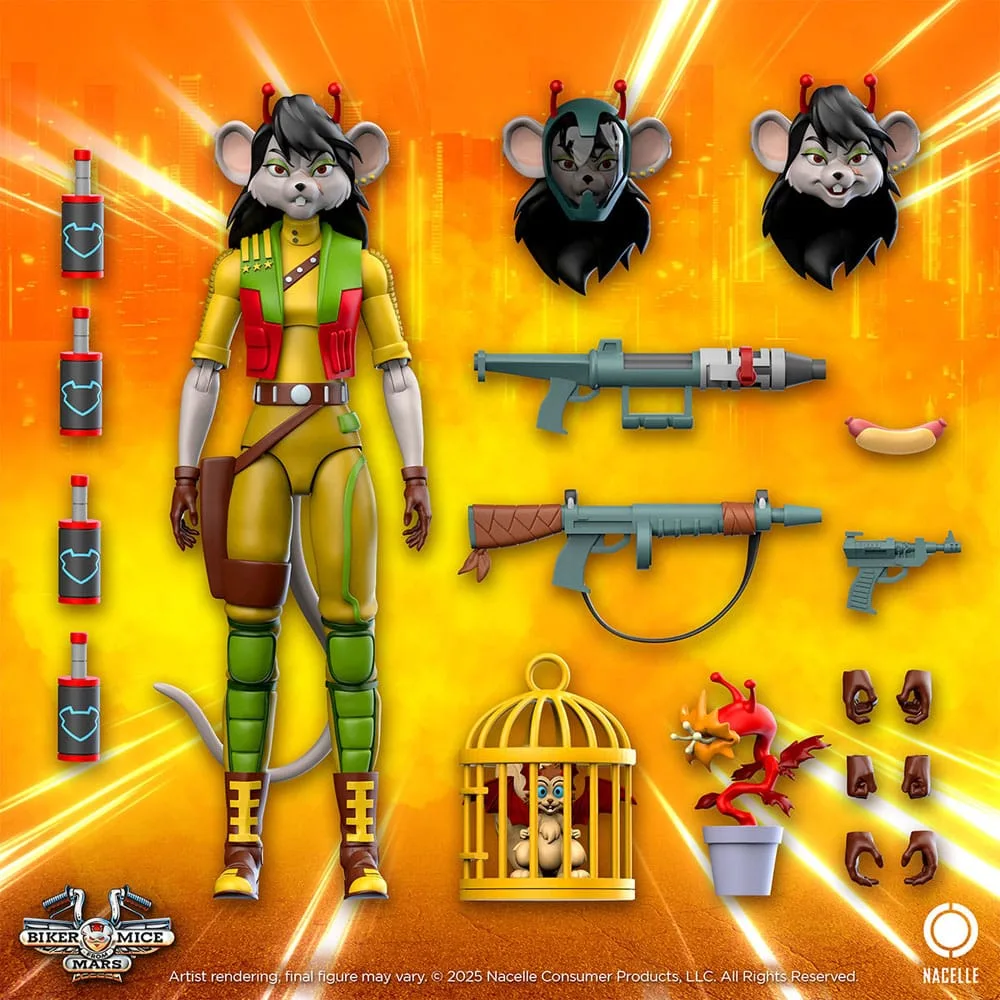 Biker Mice from Mars Action Figure – Carbine 2