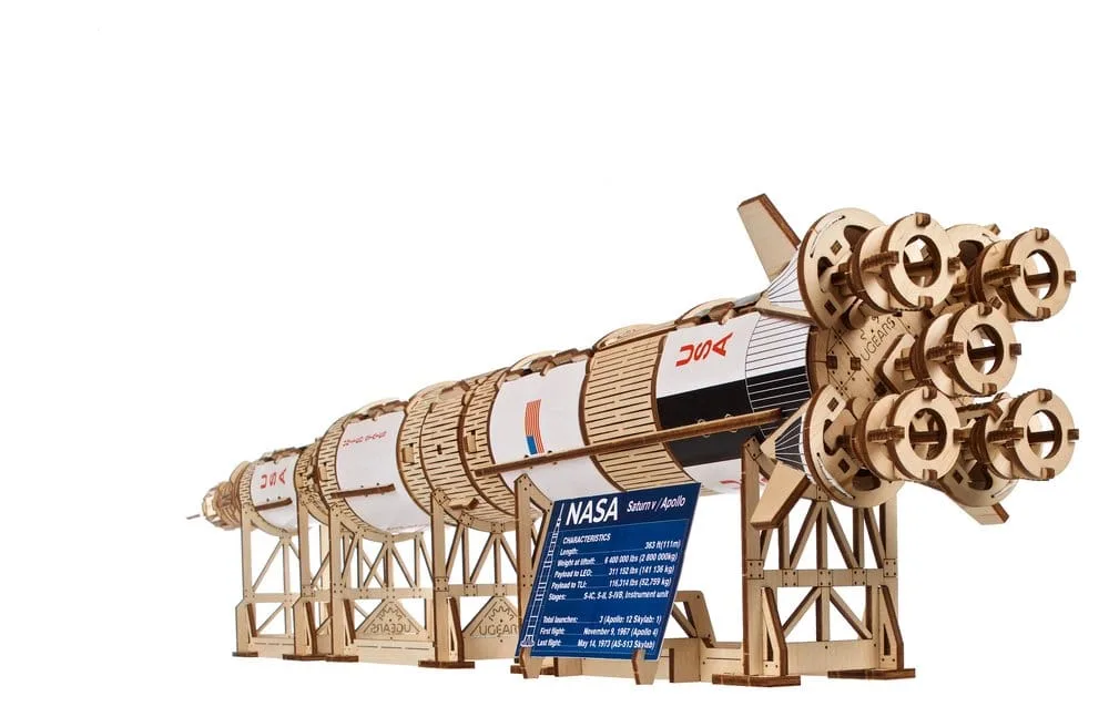 NASA Wooden Model Kit – Saturn V 23