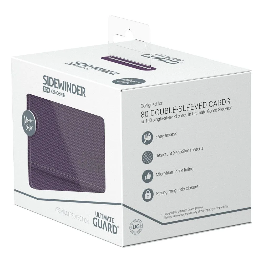 Ultimate Guard Deck Box – Sidewinder 80+ Xenoskin Purple 7