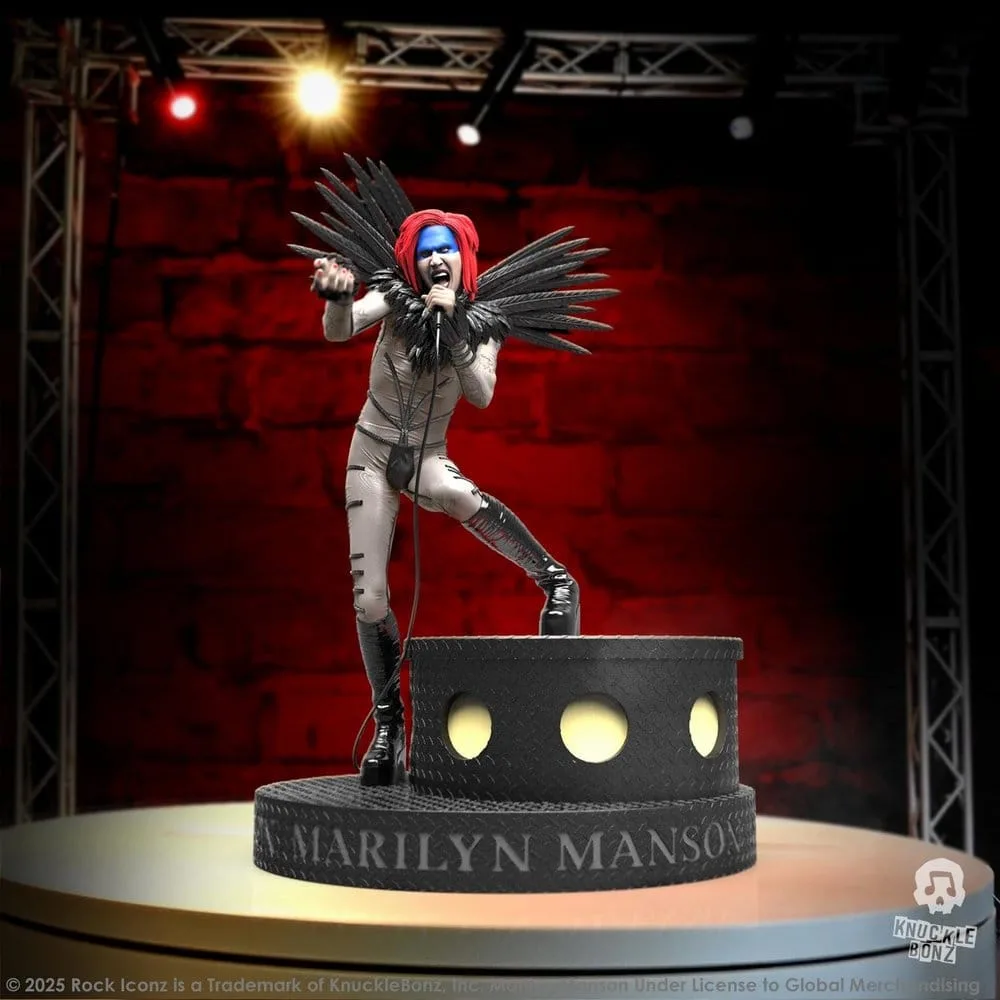 Marilyn Manson Statue – Rock Iconz II 24 cm 3