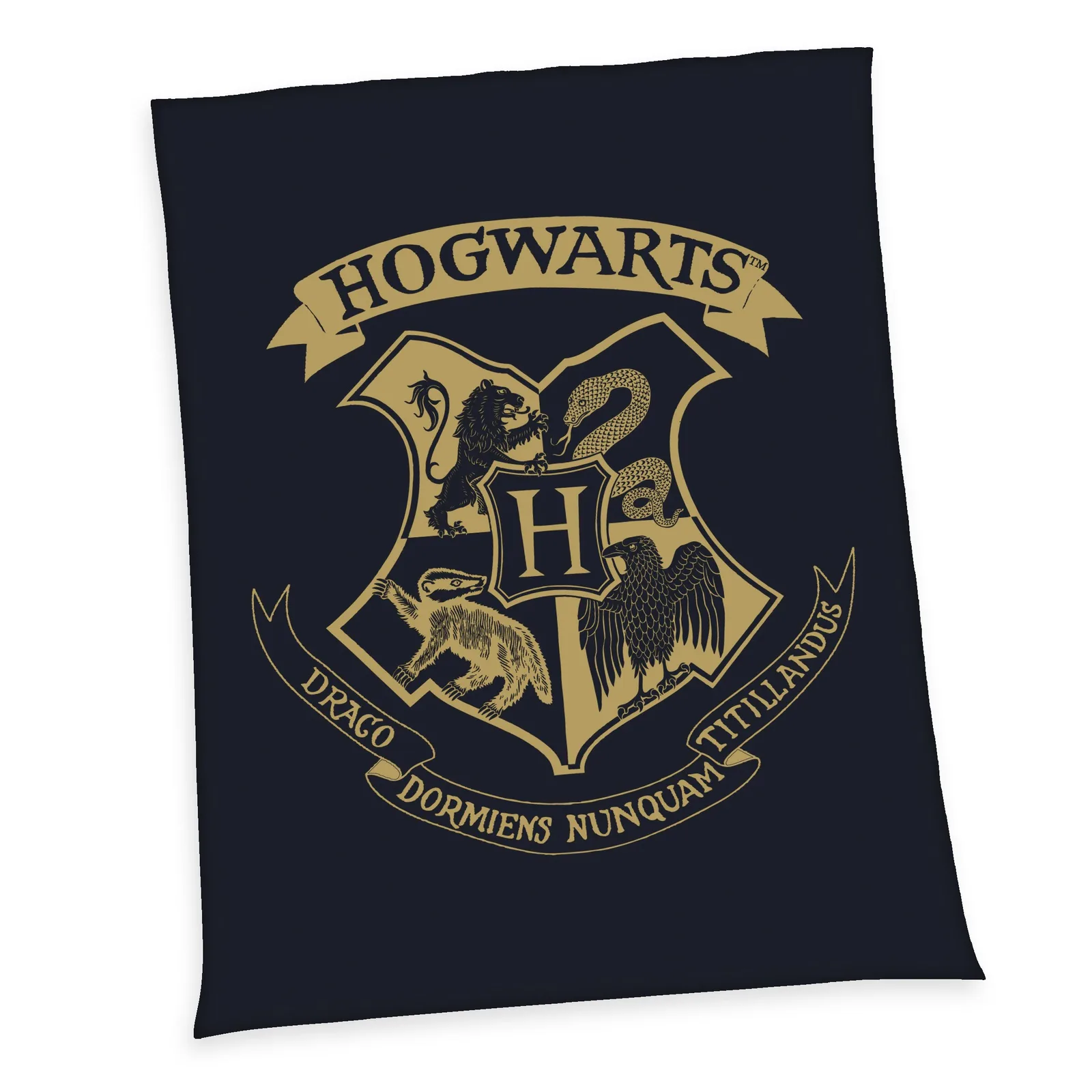 Harry Potter Fleece Blanket – Hogwarts 150 x 200 cm