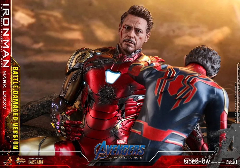 Avengers Endgame Figure – Iron Man LXXXV Battle Damaged 32 cm 19
