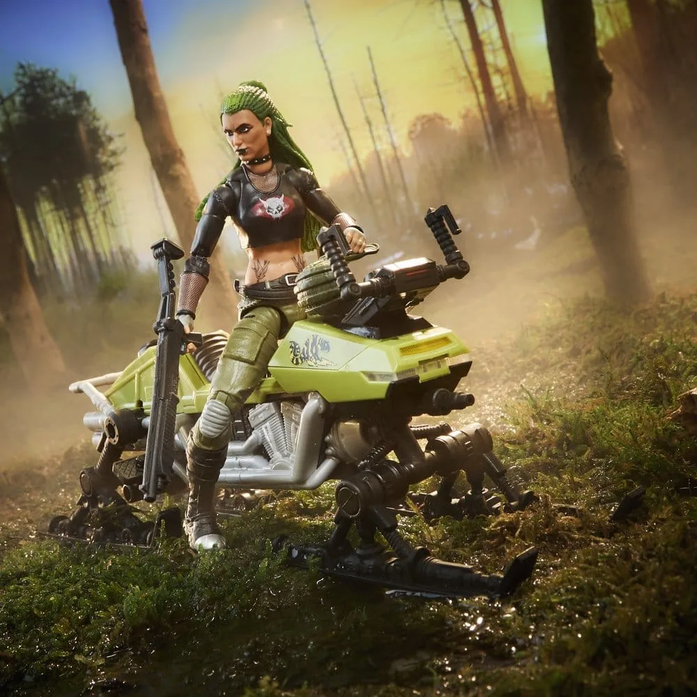 G.I. Joe Figure & Vehicle Set – Zanya & Dreadnok Chameleon 15 cm 10