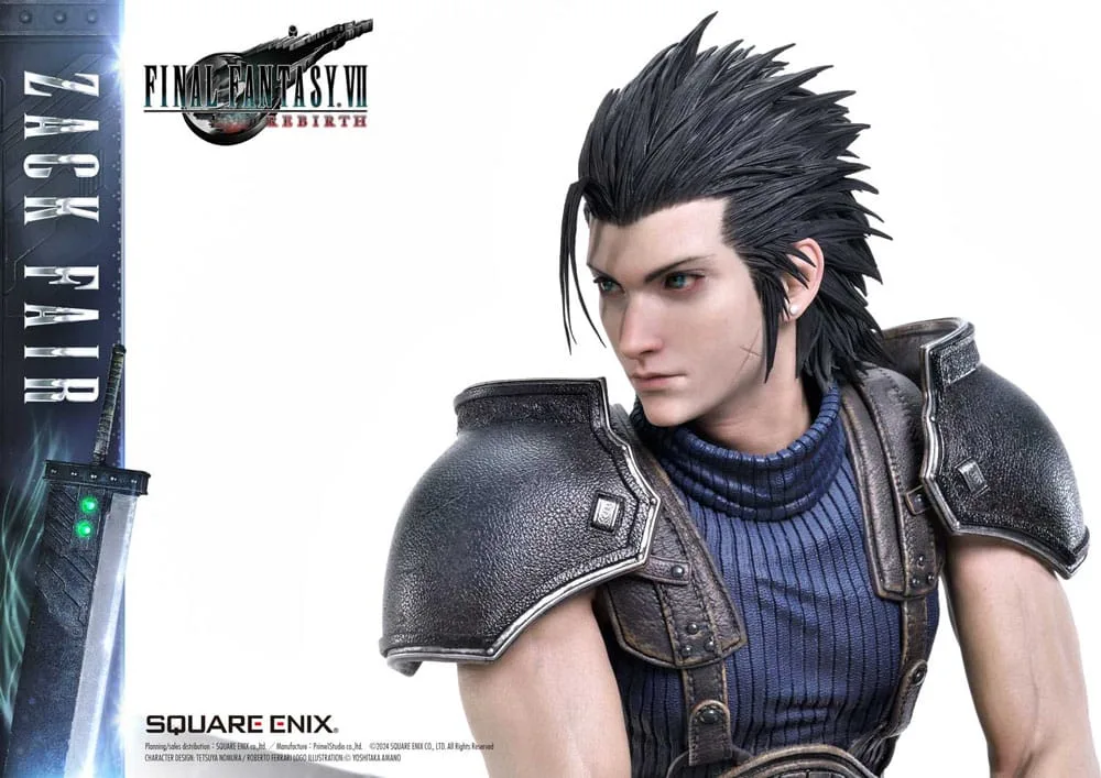 Final Fantasy VII Rebirth Statue – Zack Fair 1/4 Scale 57 cm 7