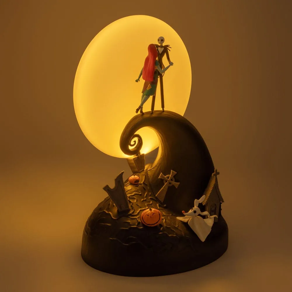 Nightmare Before Christmas Diorama-Leuchte – Jack & Sally 30 cm 2