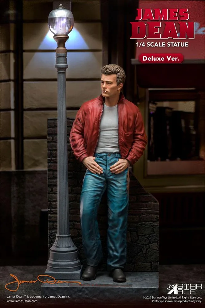 James Dean Statue – Red Jacket Deluxe 1/4 Scale 52 cm