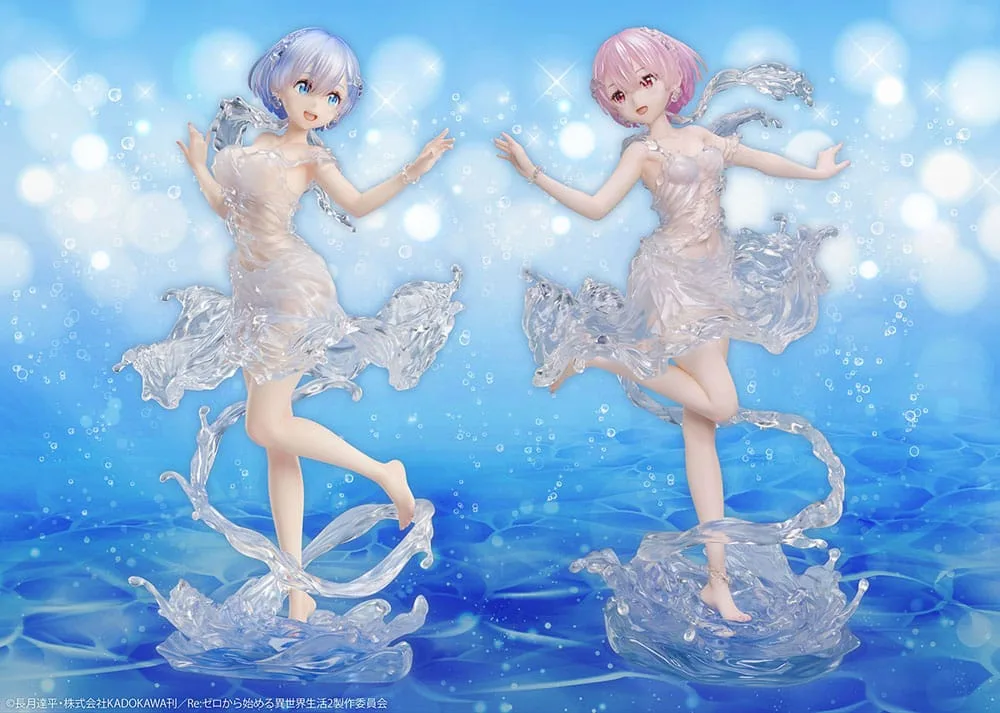 Re:Zero PVC Statue – Ram Aqua Dress 1/7 Scale 23 cm 12