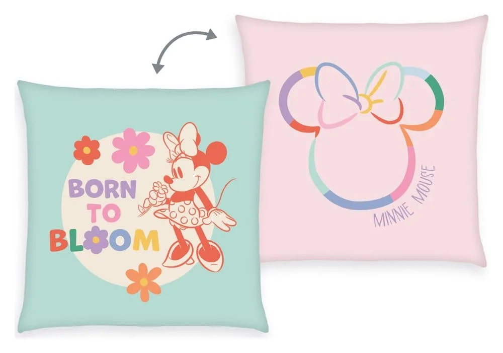 Disney Pillow – Minnie Mouse Born to Bloom 40 x 40 cm