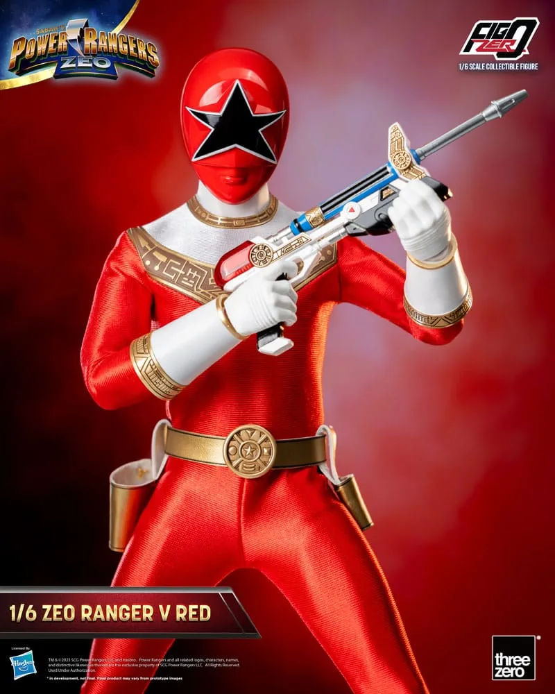 Power Rangers Zeo Action Figure – FigZero Ranger V Red 30.7 cm 8