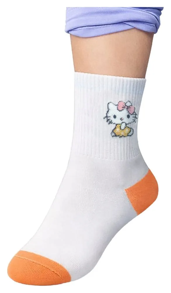 Sanrio Long Socks – Hello Kitty Buttercream EU 36–40