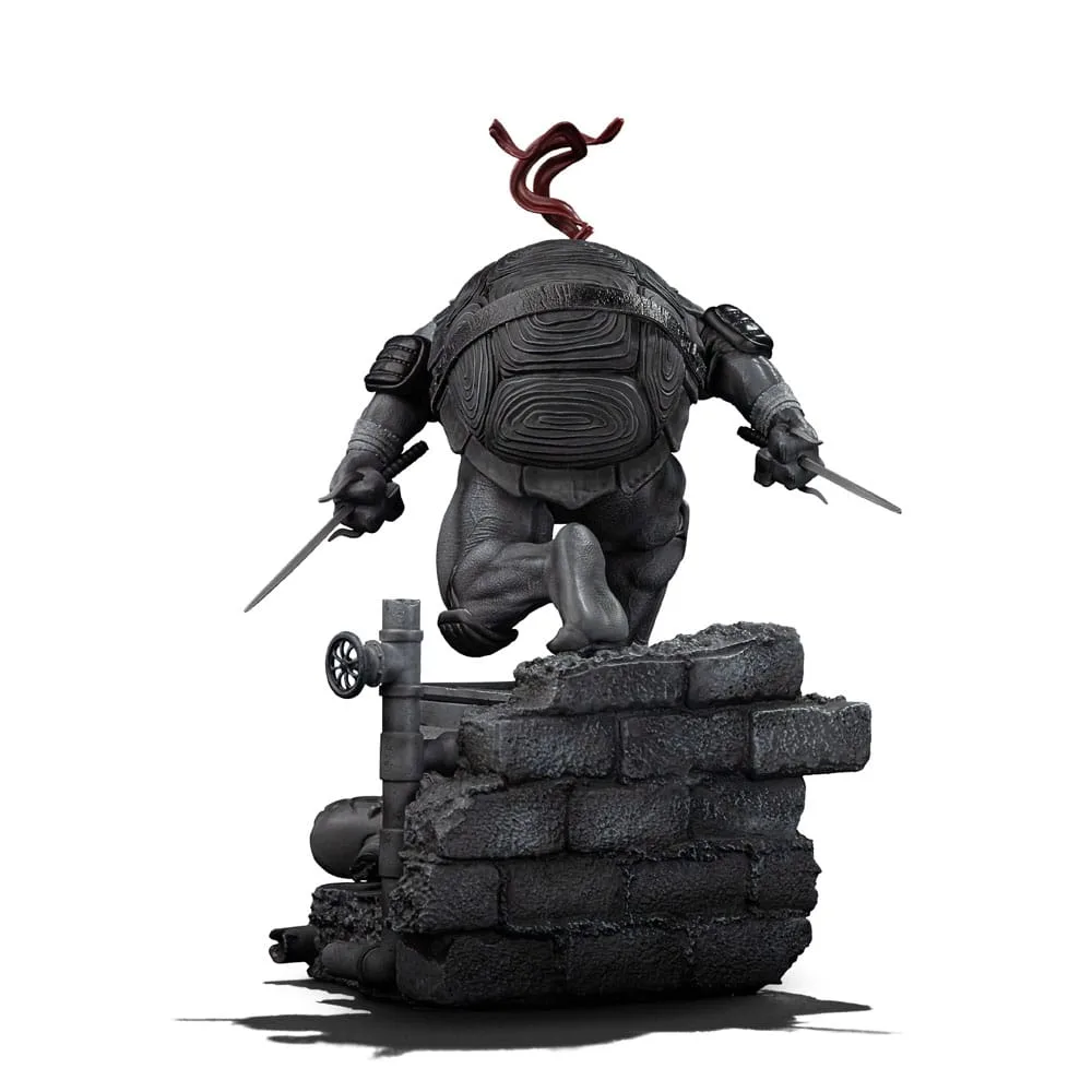 TMNT Art Scale Statue – Raphael Black and White 26 cm 4