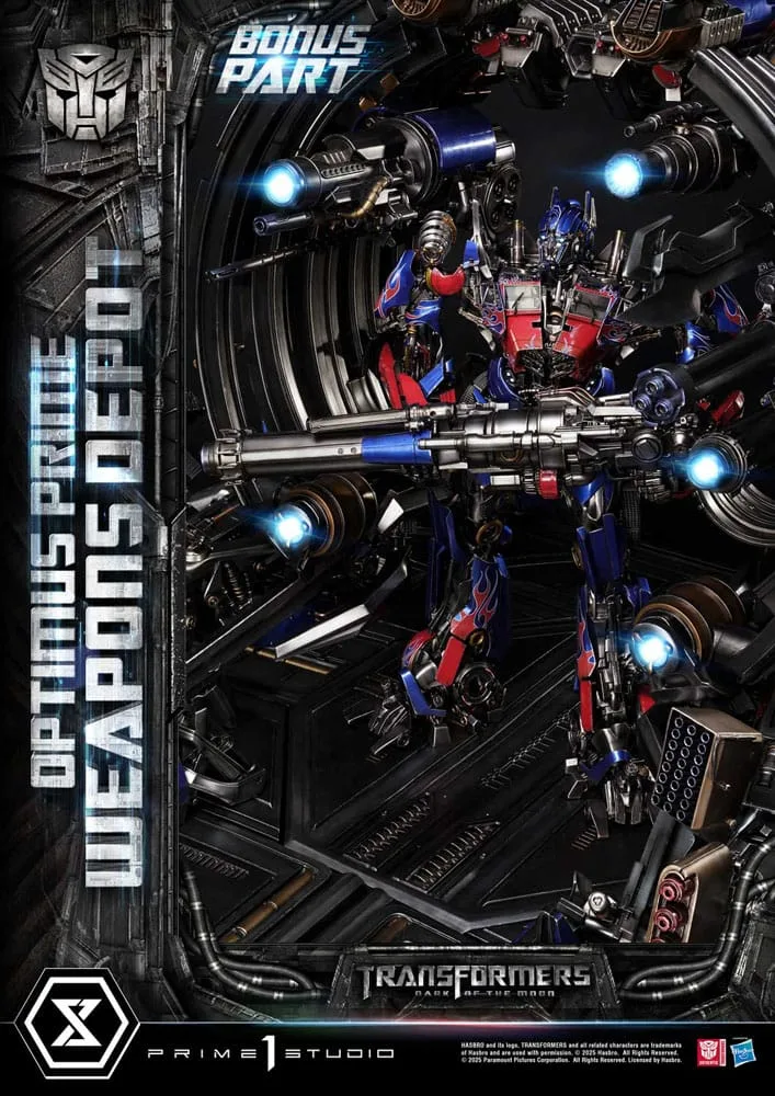 Transformers Statue – Optimus Prime Weapons Depot Bonus Version 20