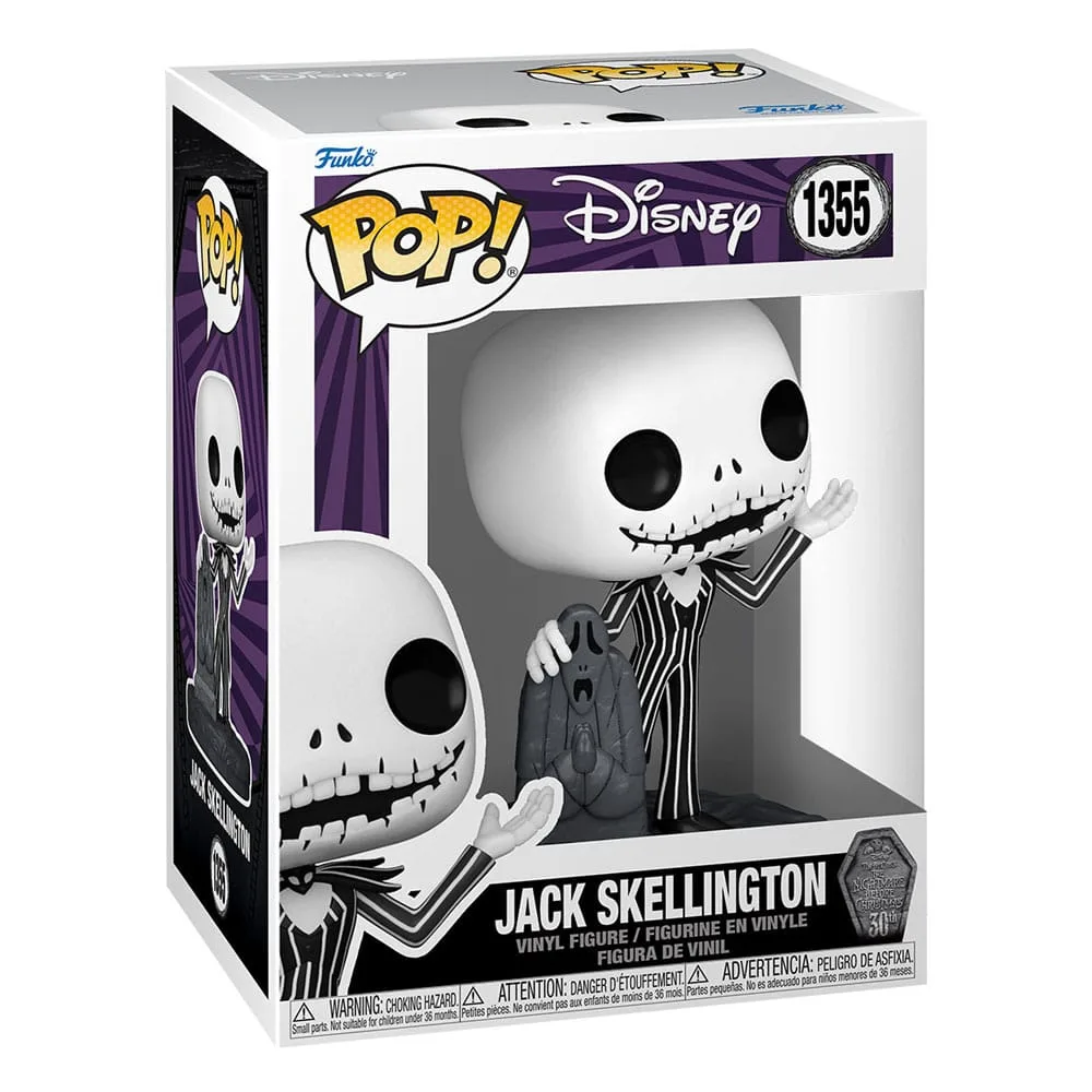 Nightmare Before Christmas Figure – Jack with Gravestone 9 cm 2