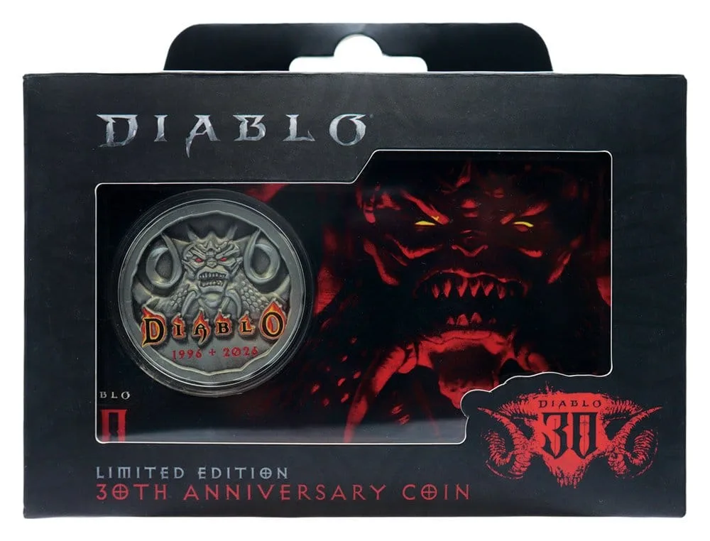 Diablo Collectible Coin – 30th Anniversary Limited Edition 4 cm 5